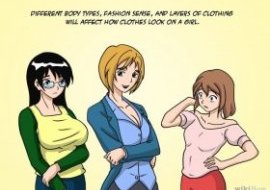 Изображение с названием Draw Anime Girl's Clothing Step 3